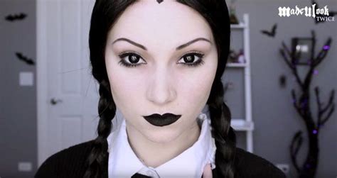 Wednesday Addams | Halloween Makeup Tutorial | Makeup Tutorials ...