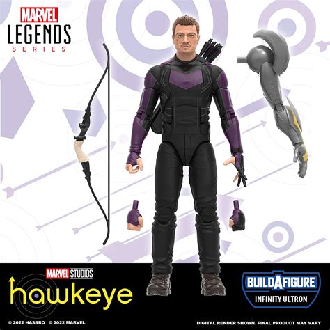 Marvel Legends Series MCU Disney Plus Marvel’s Hawkeye Kate Bishop and ...