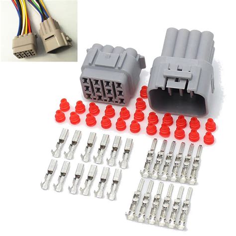 Automotive 10 X 3 Pin Way Car Auto Waterproof Electrical Connector Plug ...