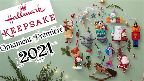 HALLMARK ORNAMENT PREMIERE 2021 | Which Keepsake Ornaments are Selling ...