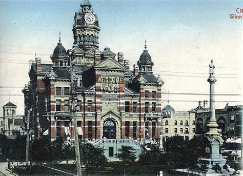 Old City Hall. Winnipeg, Manitoba. Built 1886, sadly demolished in 1962 ...