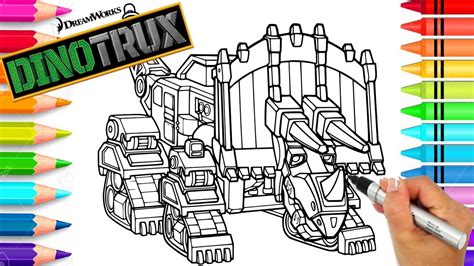 Dinotrux Coloring Pages | Panarukan Colors