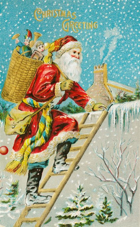 Merry Christmas Vintage Art Free Stock Photo - Public Domain Pictures