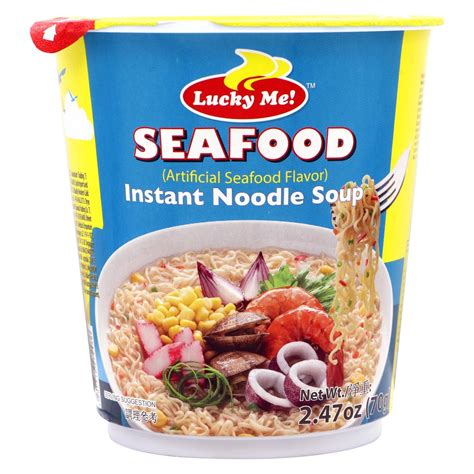 Lucky Me Seafood Instant Noodles Soup 70g Online at Best Price ...