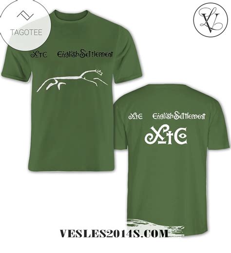 XTC English Settlement Album Cover Shirt For Fans – Vesles2014S ...