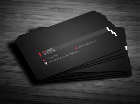 Minimal Business Card on Behance