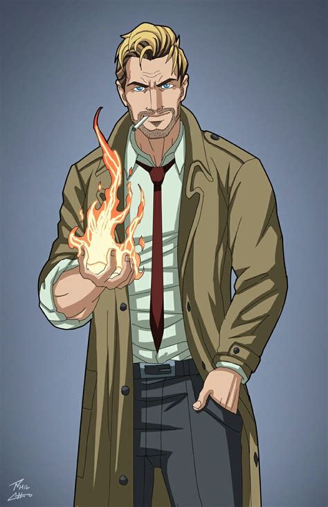 Phil Cho - John Constantine Earth 27 | Constantine comic, Dc comics art, Dc comics characters