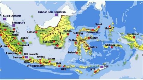 Coba Lihat Peta Baru Indonesia! Wow, Sekitar 4000 Pulau Hilang, Ini Penyebabnya - Suryamalang.com