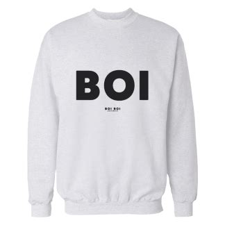 Boi Sweater White - Boi Boi Shop