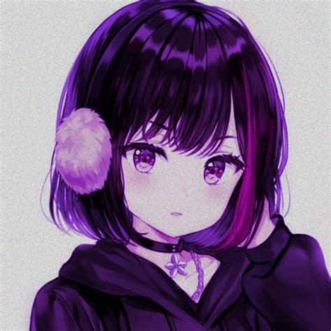 Purple Hair Anime Girls