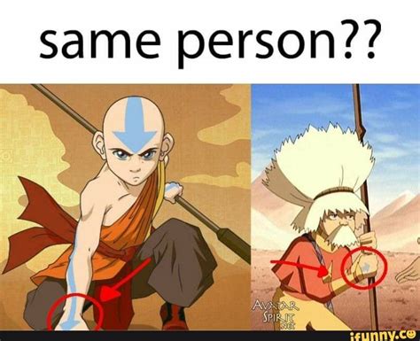 ?? same person – popular memes on the site iFunny.co #avatarairbender #animemanga #sameperson # ...