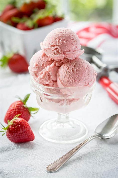 Fresh Strawberry Ice Cream - Saving Room for Dessert