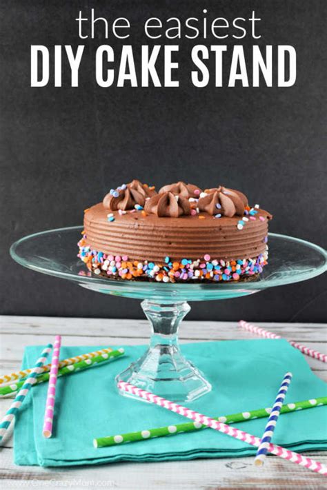 DIY Cake Stand - Easy and Frugal Homemade Cake Stand