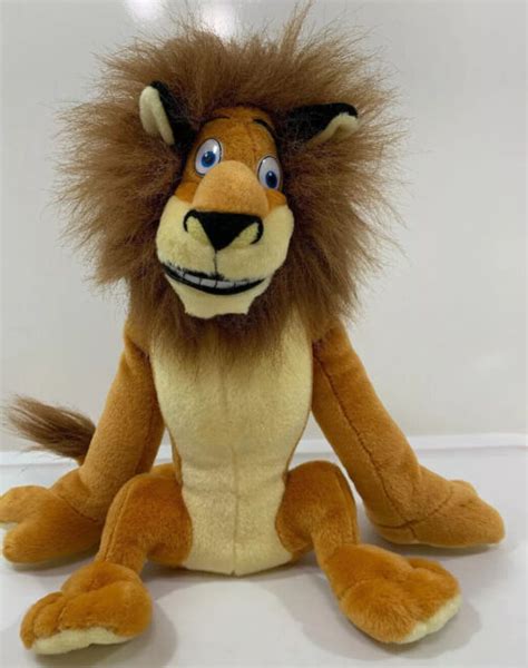 Madagascar ALEX Lion Plush Stuffed Animal Toy Dreamworks 2005 Kohl’s ...