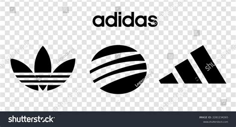 Adidas Logo Icon Png Download: immagine vettoriale stock (royalty free ...