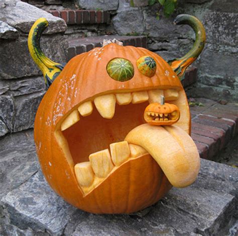 Pumpkin Carving Ideas for Halloween 2020: More Pumpkins