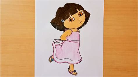 How To Draw Dora the explorer || Dora Drawing