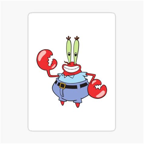 "The Crusty Crab" Sticker by Vladimir2004 | Redbubble