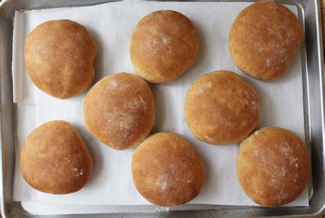 Whole Wheat Sandwich Buns, Whole Wheat Rolls | Jenny Can Cook