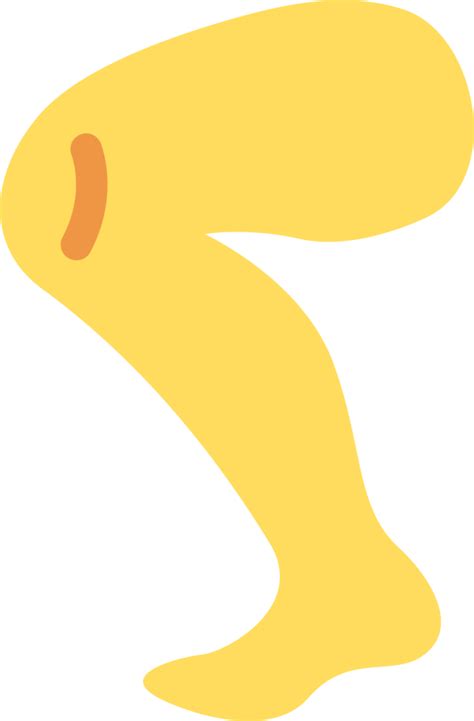 "leg" Emoji - Download for free – Iconduck