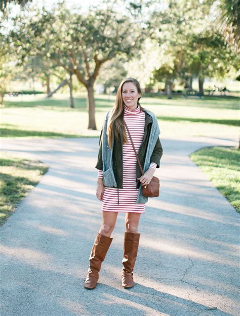 A Casual Christmas Day Outfit + 5 Striped Dresses Under $100 ...