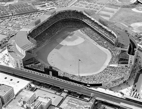 New York City Photography by Dez Santana | Yankee Stadium (Old) | Yankee Stadium Aerial, Circa 50s