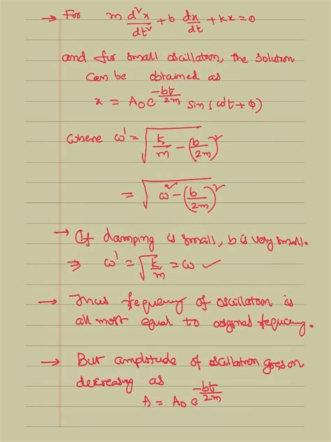 Damped Oscillations and Forced Oscillations | IIT JEE and NEET Physics