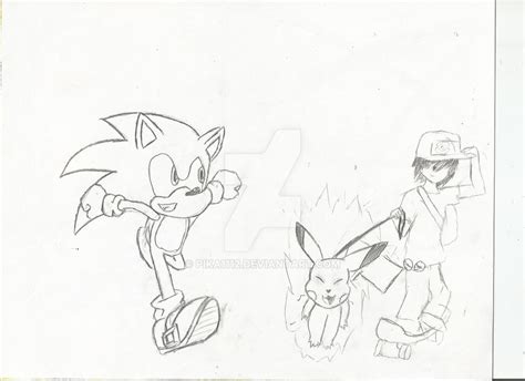 Sonic - Pokemon Trainer by Pika1112 on DeviantArt