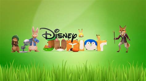 402-Disney Junior With Peter Rabbit Spoof Pixar Lamp Luxo Jr Logo in 2021 | Disney junior ...