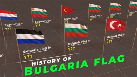 History of Bulgaria Flag | Evolution of Bulgaria Flag | Flags of the ...