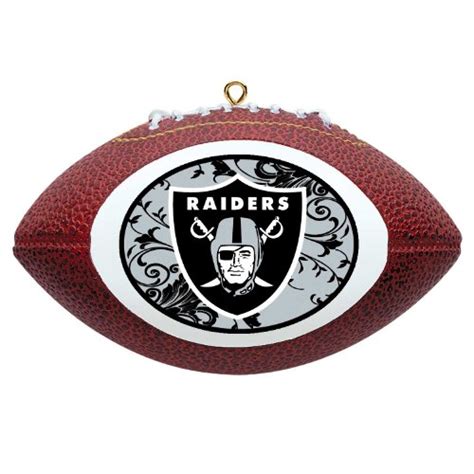 Oakland Raiders Christmas Tree Ornaments