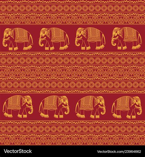 Indian traditional pattern Royalty Free Vector Image