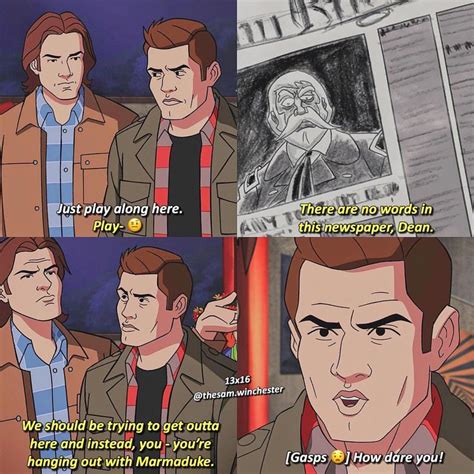 ScoobyNatural was a masterpiece👌🏽🔥 | 13x16 "Scoobynatural" | Tv supernatural, Supernatural funny ...