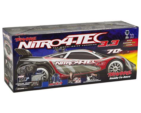 Traxxas Nitro 4-Tec 3.3 1/10 RTR Nitro Sedan [TRA48077] - AMain Hobbies