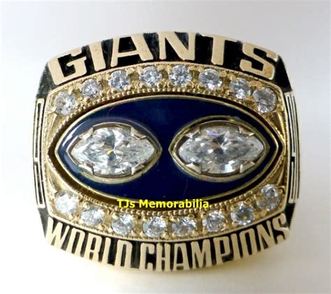 1990 NEW YORK GIANTS SUPER BOWL XXV CHAMPIONS CHAMPIONSHIP RING - Buy ...