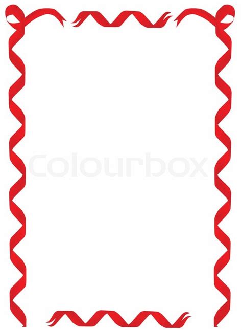 Christmas Ribbon Border Clipart | Free download on ClipArtMag