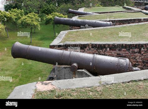 Fort Cornwallis Cannon George Town Penang Malaysia Stock Photo - Alamy