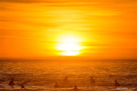 Line-Up At Sunrise, Bondi Beach, Australia - FROTHERS GALLERY