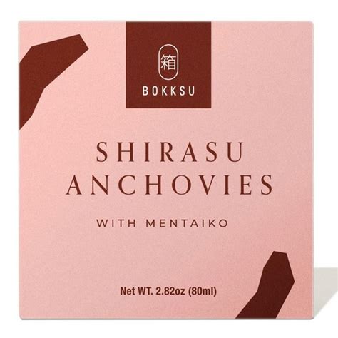 Bokksu Shirasu Anchovies With Mentaiko (80 ml) Delivery or Pickup Near ...