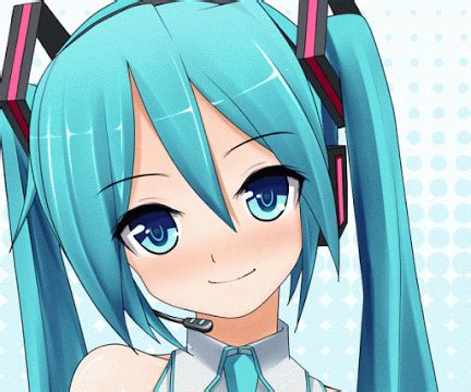 Enchanting Miku Hatsune (GIF)