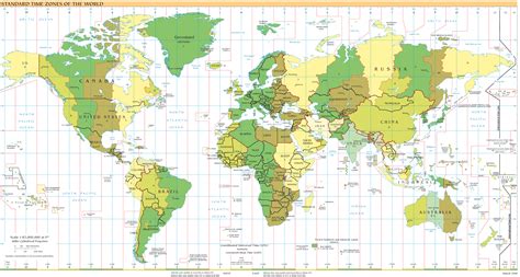 Time Zone Converter Time Zone Chart