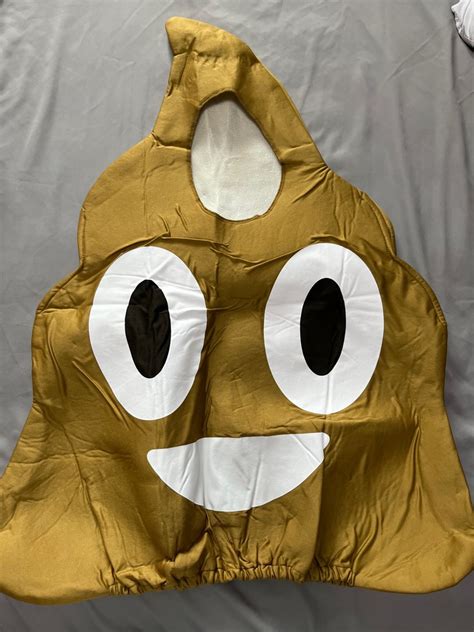 Poop emoji costume, Babies & Kids, Babies & Kids Fashion on Carousell