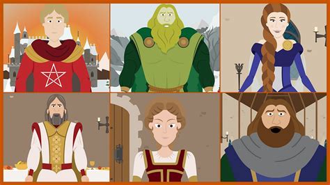 English KS2: Sir Gawain and the Green Knight - Meet the characters - BBC Teach