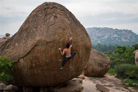 Rock Climbing in Hampi with prAna