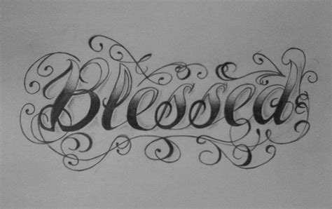 Blessed | Blessed tattoos, Unique tattoos, Arm tattoo