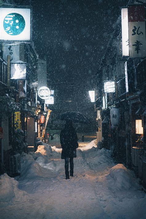 snowfall of kanazawa on Behance