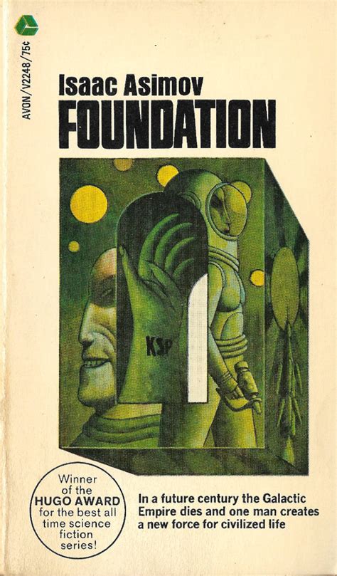 Foundation by Isaac Asimov (Avon, 1966) – Retro Book Covers