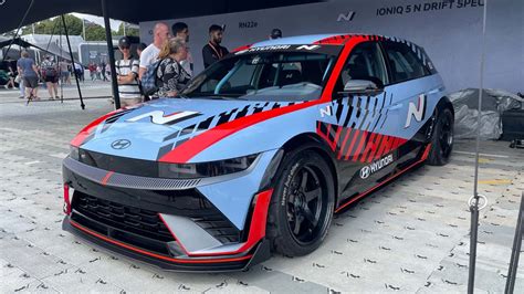 Listen To Hyundai Ioniq 5 N's Fake Exhaust At Idle In This Drift Spec Model