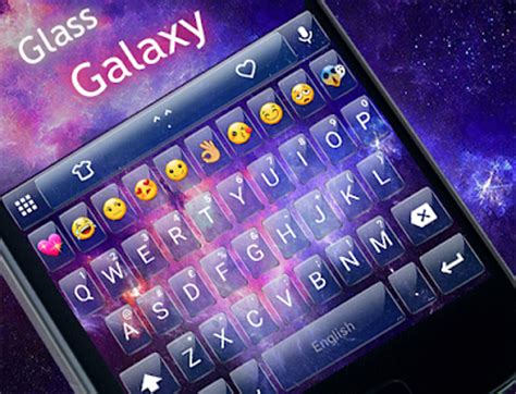 Emoji Keyboard Glass Galaxy for Android - Download