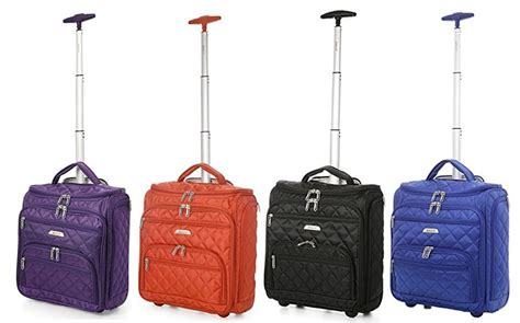 Aerolite Carry On Under Seat Wheeled Trolley Luggage Bag Review 2021 ...